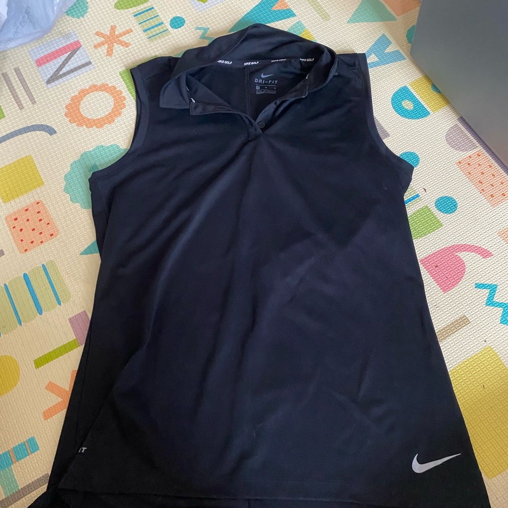 Nike Golf Black Dri-FIT Polo